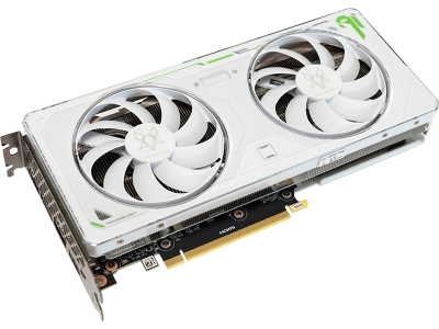 Card đồ hoạ Manli GeForce RTX™ 4060 Ti 16GB Polar Fox Twin