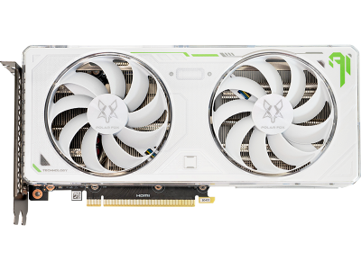 Card đồ hoạ Manli GeForce RTX™ 4060 8GB Polar Fox Twin