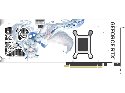 Card đồ hoạ Manli Polar Fox GeForce RTX 5080 OC 16GB GDDR7